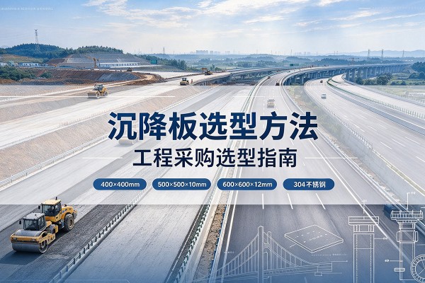 江宁沉降板选择方法