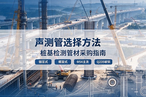 江宁声测管选型标准