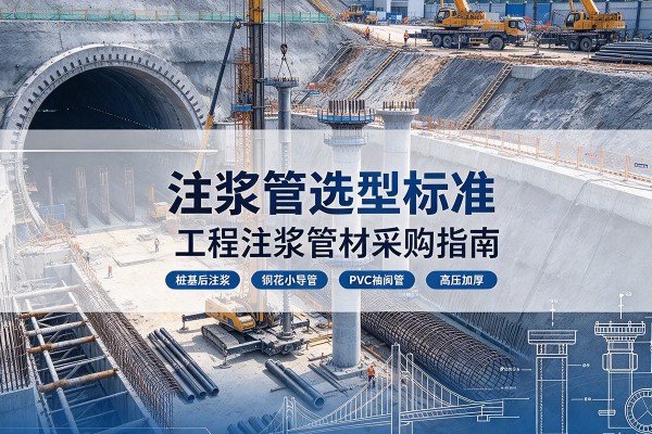 江宁注浆管选型标准