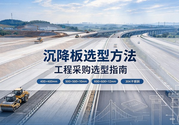 江宁沉降板选择方法