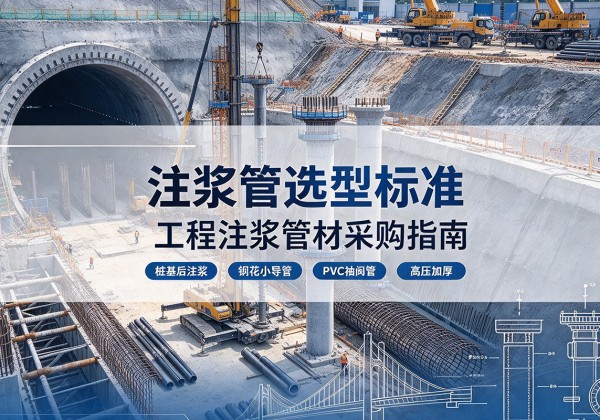 江宁注浆管选型标准